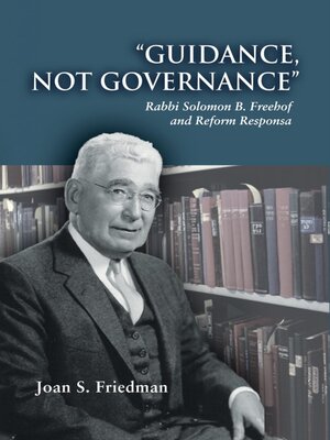 cover image of Guidance, Not Governance